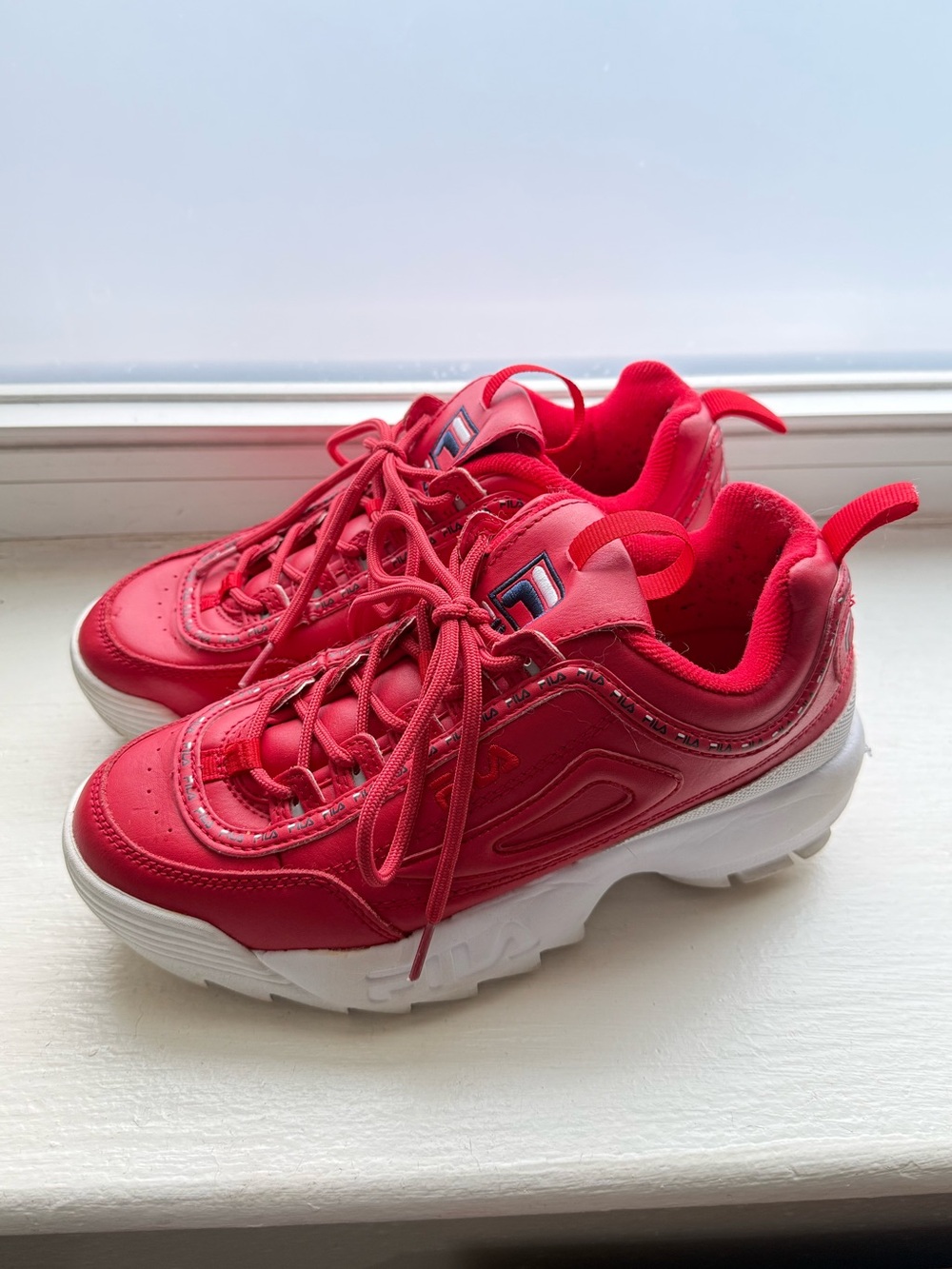 FILA Disruptor ll Premium Repeat Chunky Sneakers